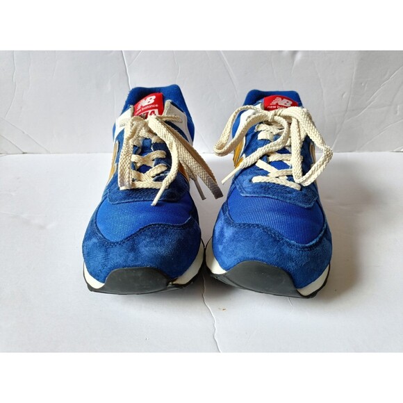 New Balance 574 U574HBG Mens Blue Suede Lace Up Sneakers Shoes Size 9 main image 7